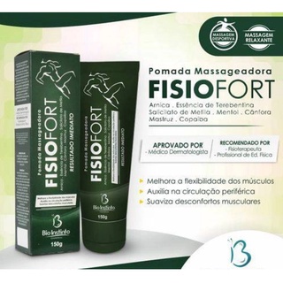 Pomada Massageadora Fisiofort Para Dores Musculares Shopee Brasil