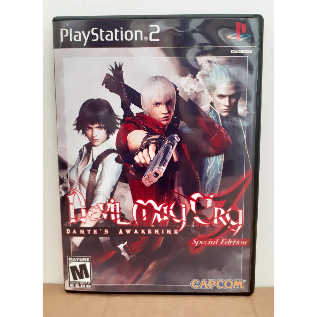 Devil May Cry 3 Special Edition Jogo Reprô Para Playstation 2 Corre