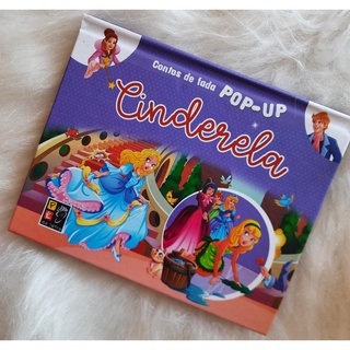 Livro Infantil Contos De Fadas Cinderela Pop Up Shopee Brasil