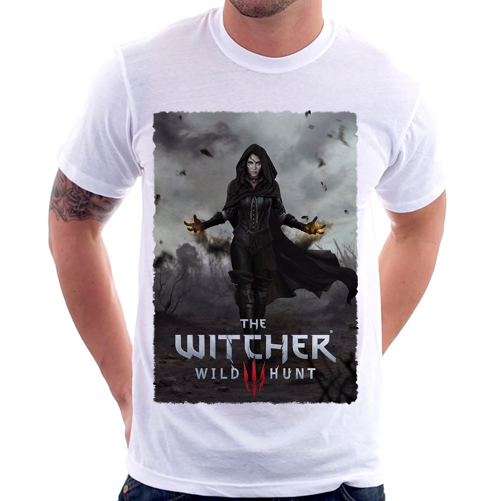 Camiseta The Witcher 3 Wild Hunt Yennefer Shopee Brasil