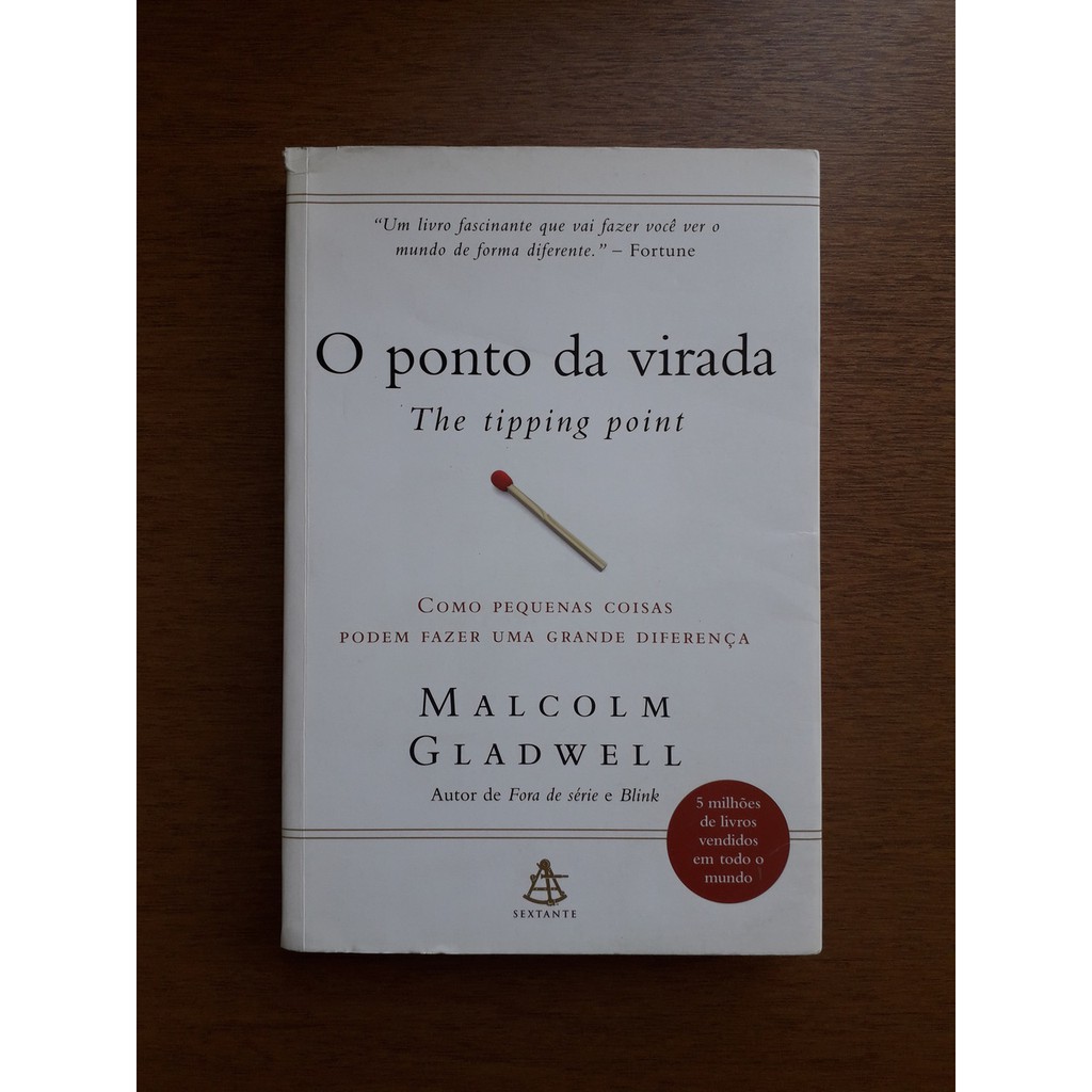 O Ponto Da Virada Malcolm Gladwell Shopee Brasil