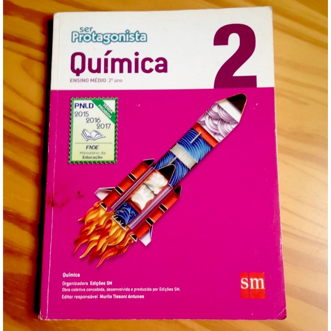 Livro Ser Protagonista Química Ensino Médio 2ª Ano T2 Shopee Brasil