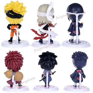 Naruto Pcs Anime Vers O Q Cm Sasuke Collectible Action Figure