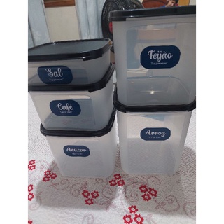 Kit Mantimentos Modulares Tupperware Shopee Brasil