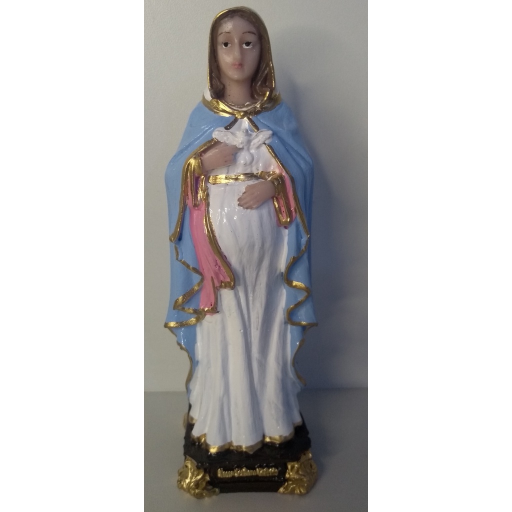 Imagem Estatueta De Nossa Senhora Gravida Shopee Brasil