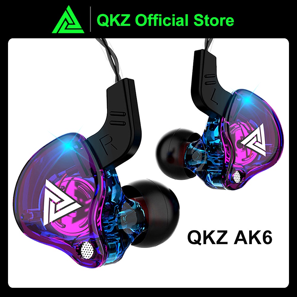 Fone De Ouvido Fio QKZ AK6 AK6 Pro AK6 Max AK6 X Original 3 5mm In