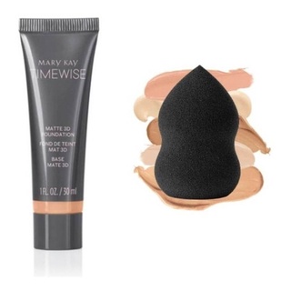 Esponja Para Base Liquida Para Um Acabamento Leve Mary Kay Shopee