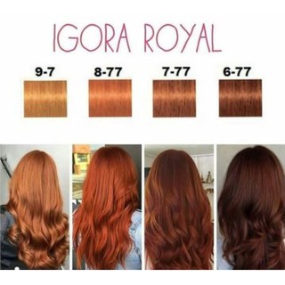 Colora O Ruivo Igora Kit Igora Royal Hd Louro Claro Cobre Extra