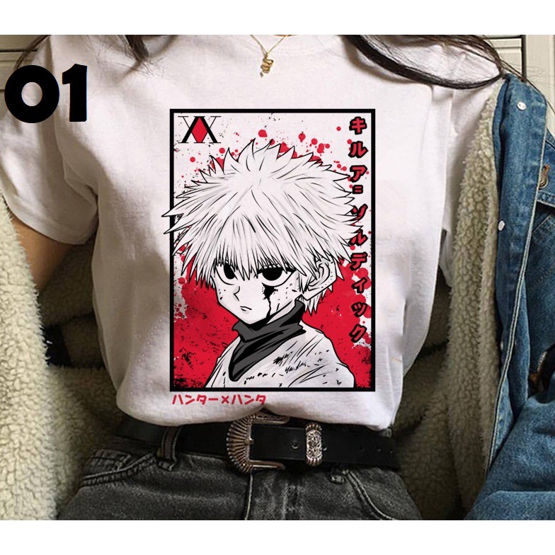 Camiseta Anime Hunter X Hunter Gon Killua Unissex Shopee Brasil