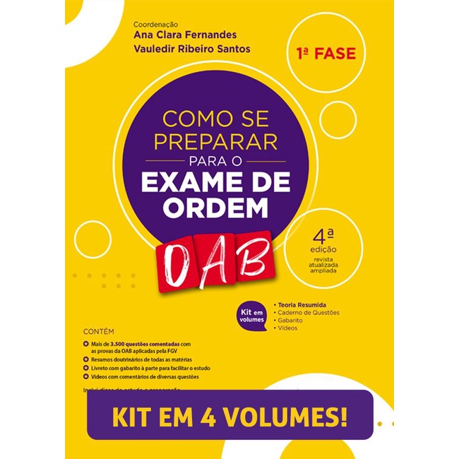 Como Se Preparar Para O Exame De Ordem Oab 2022 Shopee Brasil