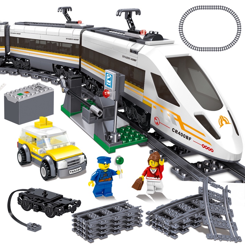Lego City Trem Rail Trânsito : Fuxing De Altaspeed 641pçs Blocos De Construção Brinquedos Infantis Montagem