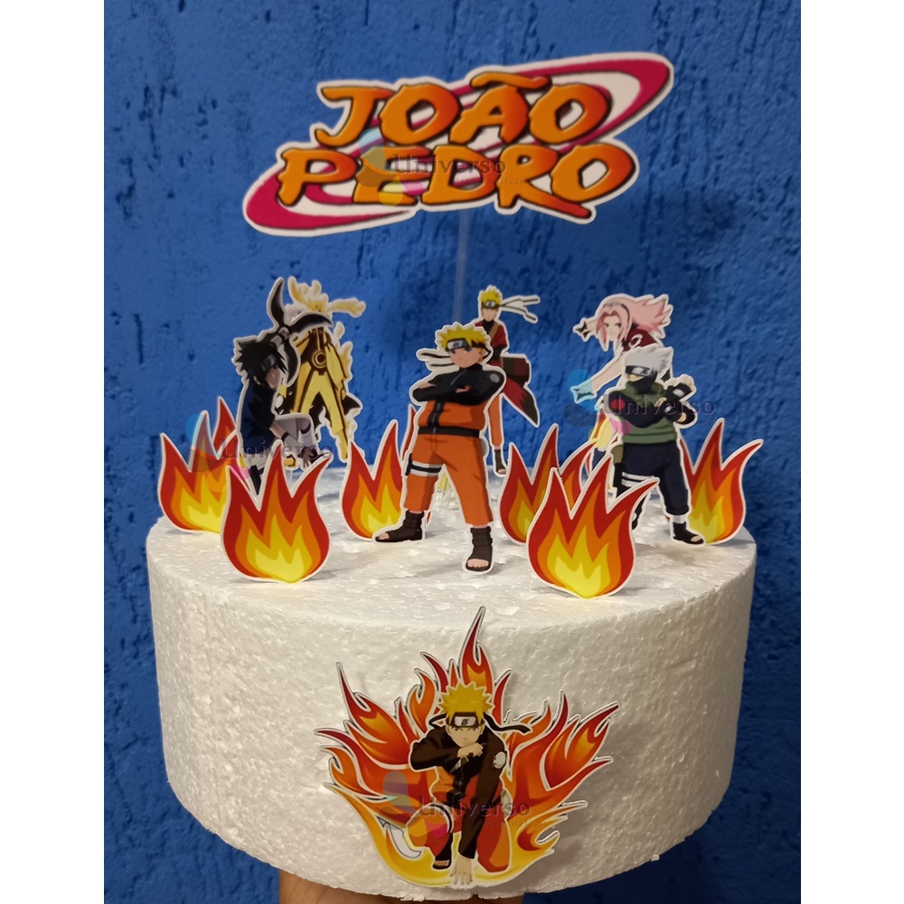 Topo De Bolo Naruto Shopee Brasil