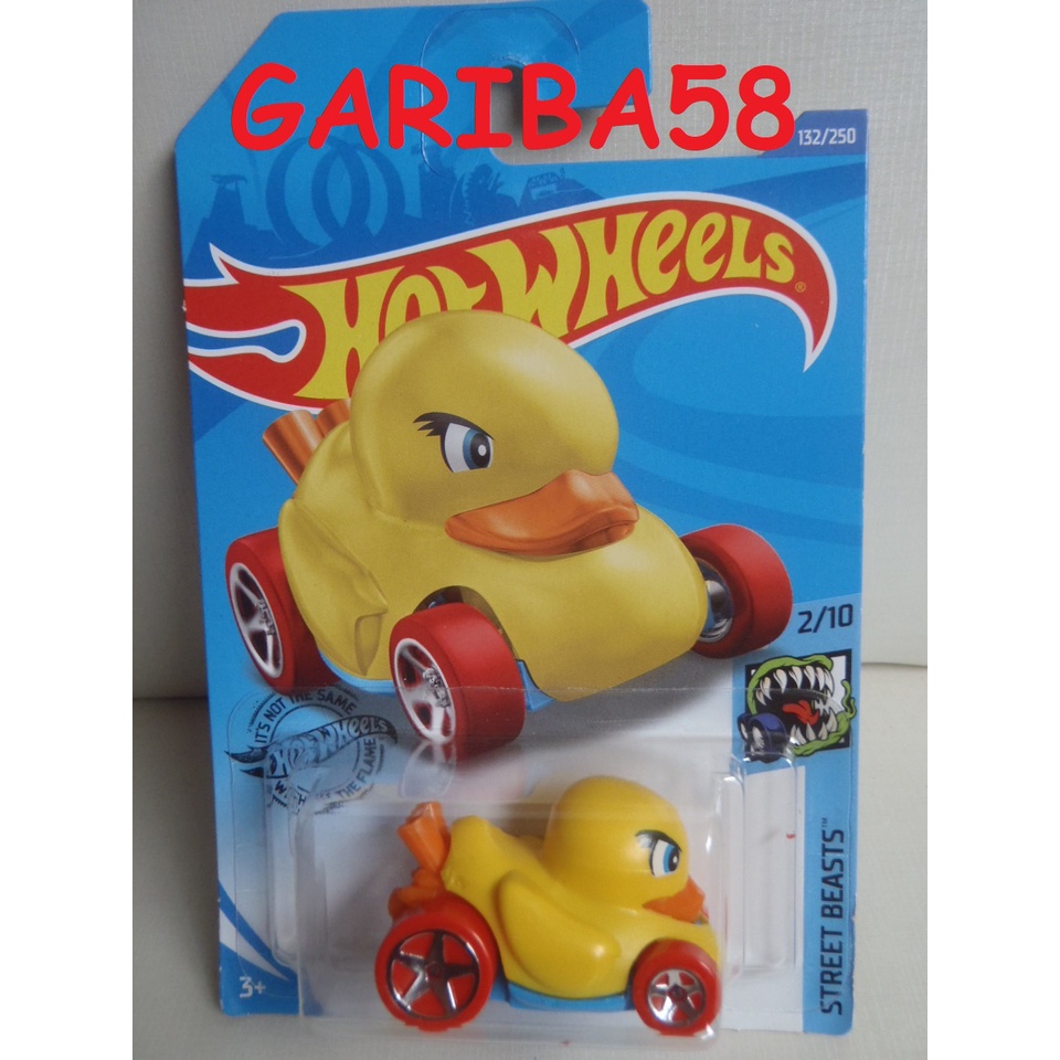 HOT WHEELS DUCK NROLL UNLEASHED GAME 2020 STREET BEASTS GARIBA58
