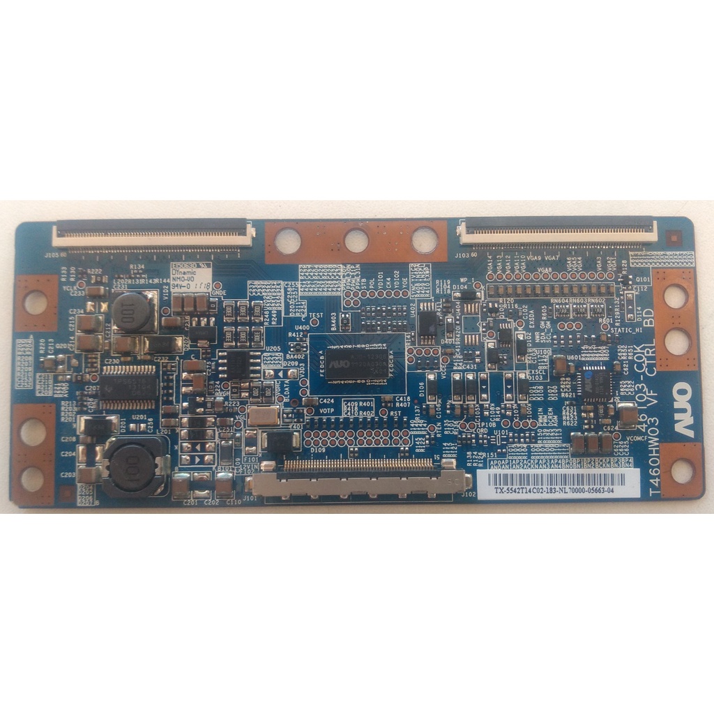 Placa T Con Hbtv 042d05fd 46t03 Cok T460hw03 Shopee Brasil