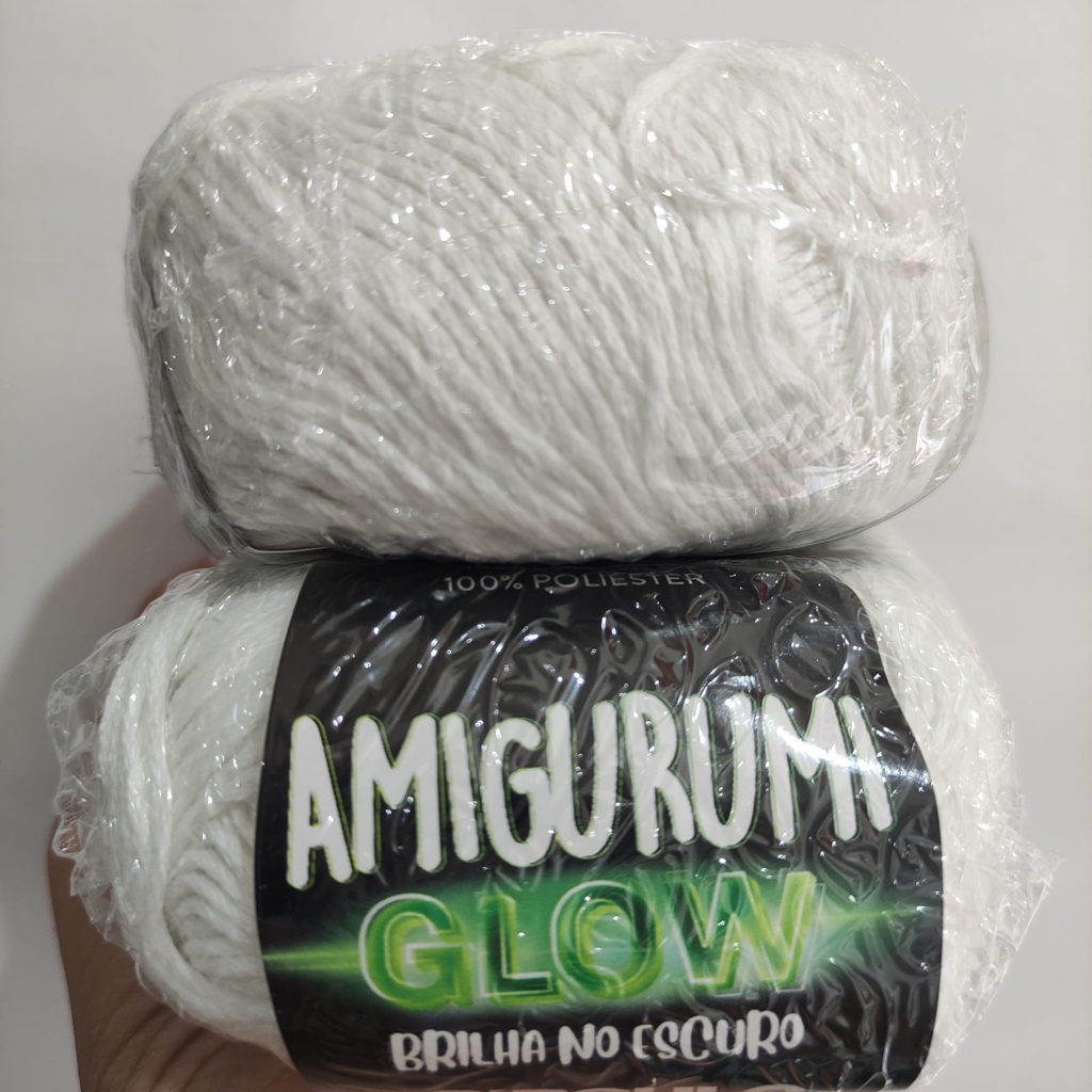 Linha Amigurumi Glow Brilha No Escuro Circulo Mts Shopee Brasil