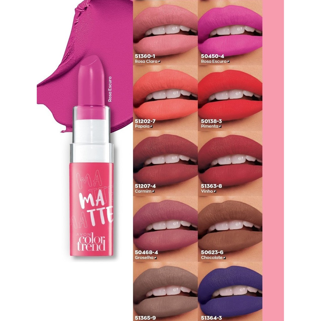 Batom Matte Avon Color Trend Fps G Shopee Brasil