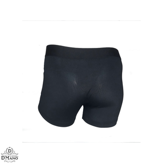 Kit 4 Cueca Cuecas Box Boxer Lisa Toda Preta Romantic Shopee Brasil