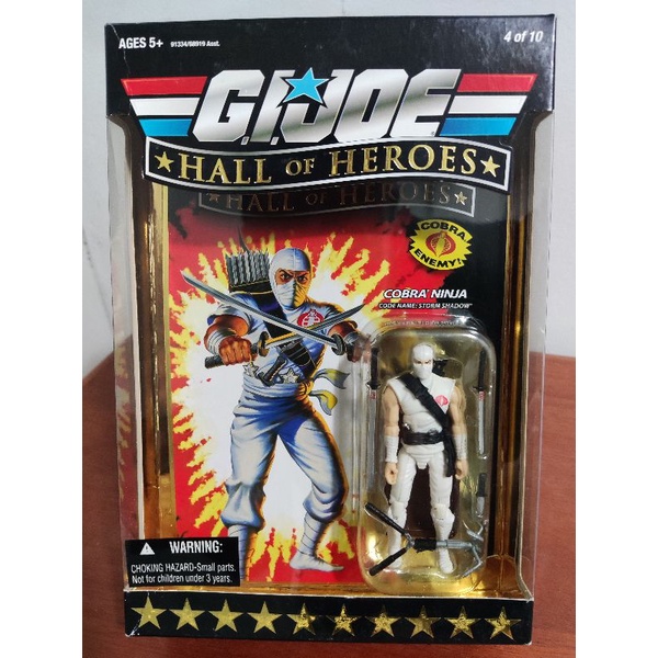 Storm Shadow Gi Joe Hall Of Heroes Th Anniversary Lacrado Shopee