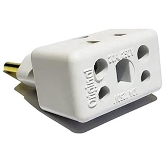 Adaptador Tomada Pino 3 saídas Benjamim Bob Esponja 10 20 amperes Plug