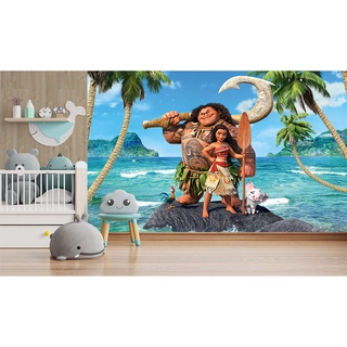 Papel De Parede Adesivo Moana Shopee Brasil