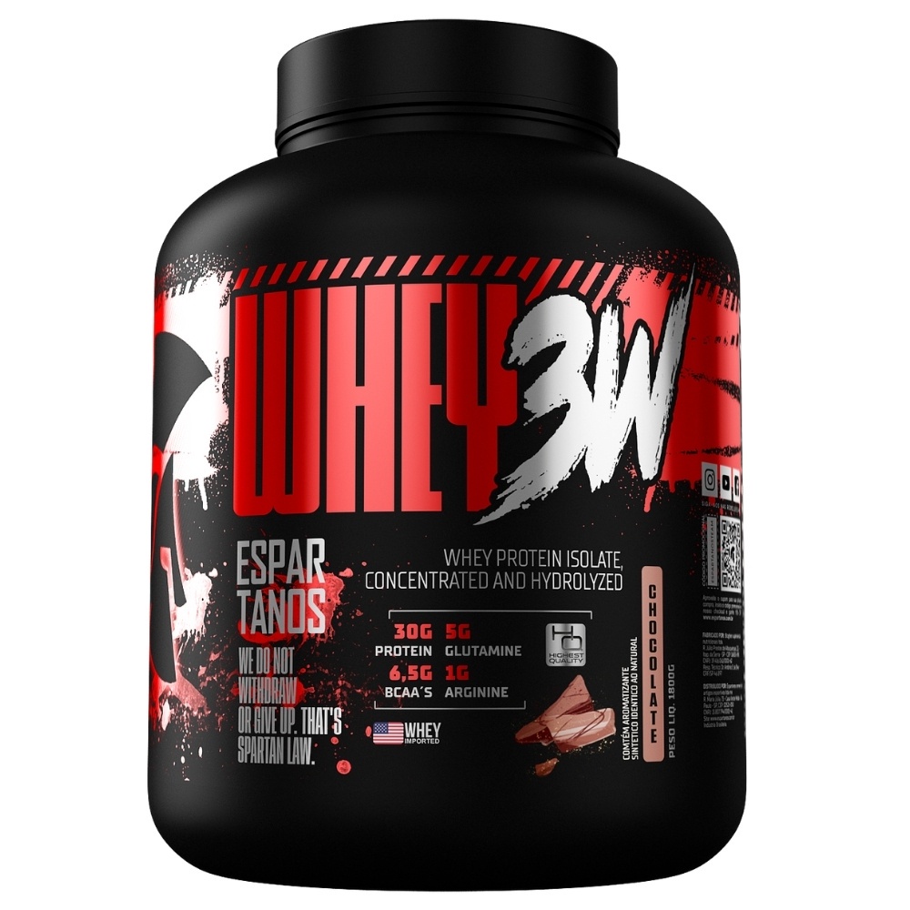 Whey Protein W G Espartanos Whey Concentrado Isolado E