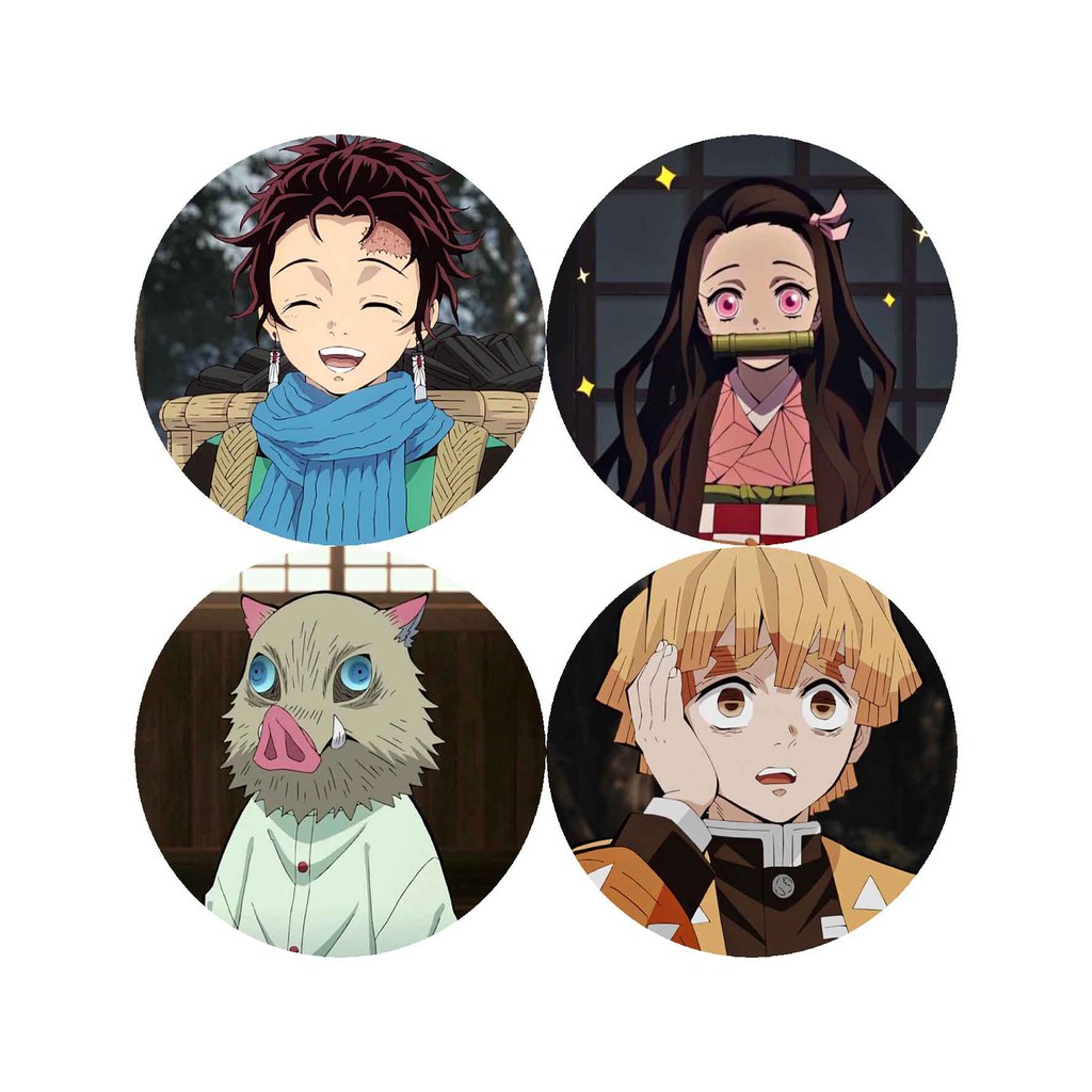 Botton Kimetsu No Yaiba Demon Slayer Cm Shopee Brasil