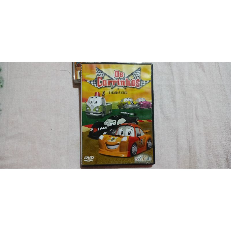 DVD Os Carrinhos Em A Grande Corrida Shopee Brasil