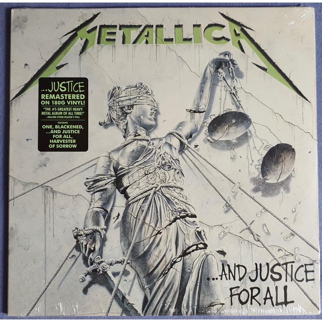 Lp Vinil Metallica And Justice For All Duplo G Lacrado