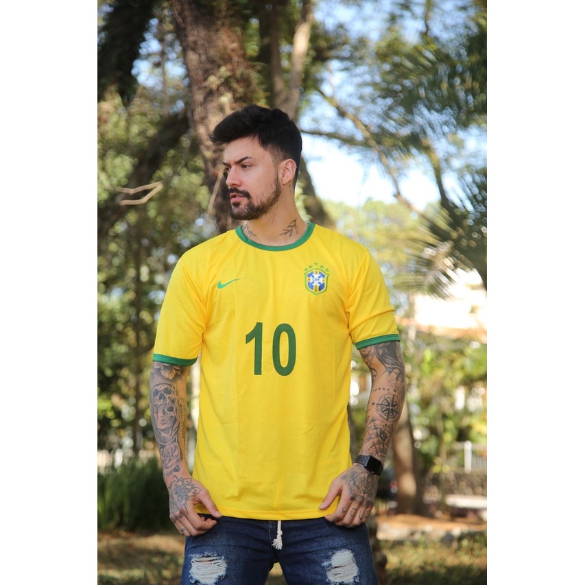 Camiseta Do Brasil Neymar Jr Shopee Brasil