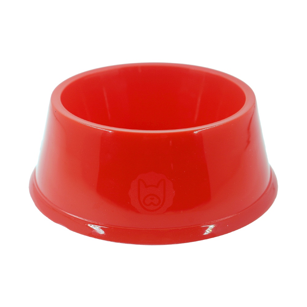 Comedouro E Bebedouro Vermelho Para Cachorro Tamanho P Ml