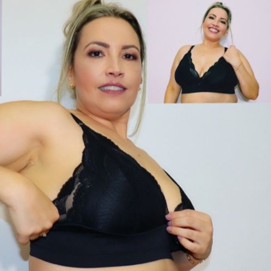 Kit Suti S Plus Size Refor Ado Sem Bojo Detalhe Em Renda