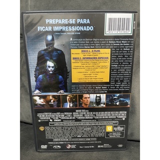 DVD BATMAN O CAVALEIRO DAS TREVAS DVD DUPLO Shopee Brasil