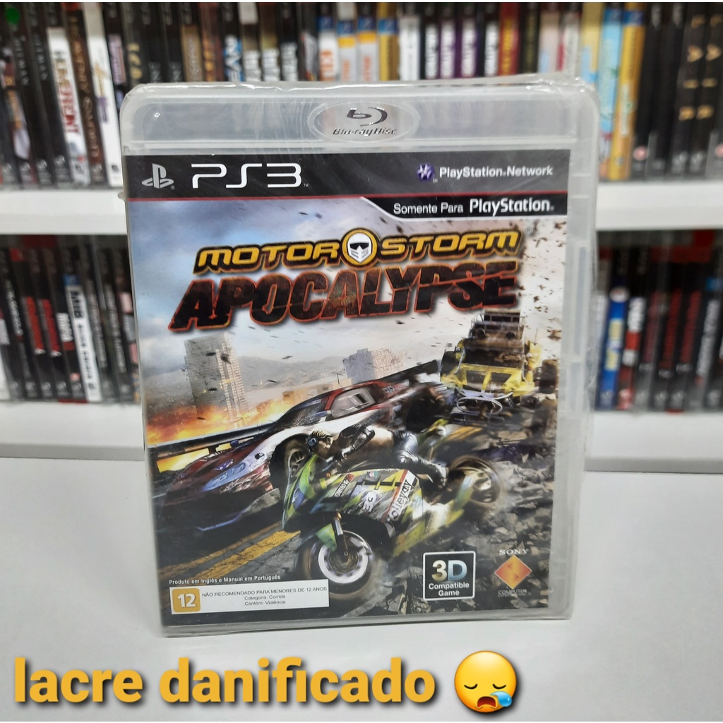 Motor Storm Apocalypse Lacrado Shopee Brasil