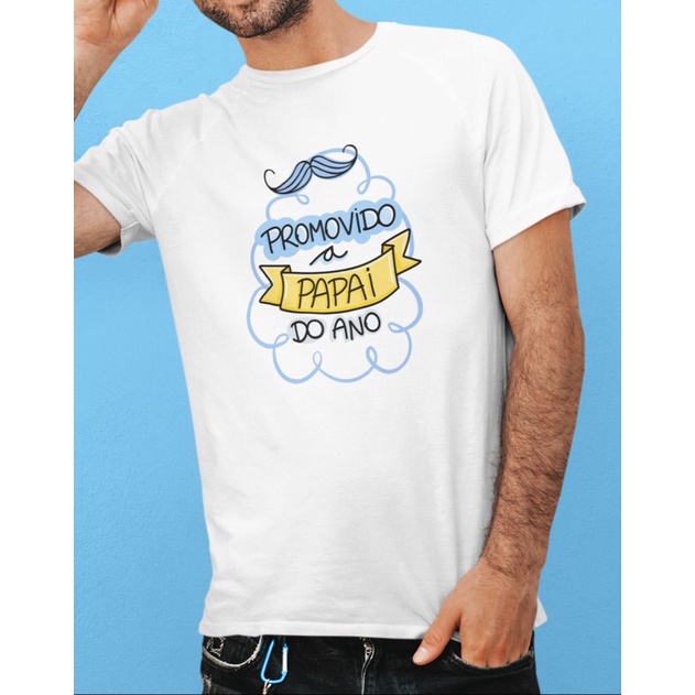 Camiseta Masculina Dia Do Pais Homenagem Dia Dos Pais Super Pai