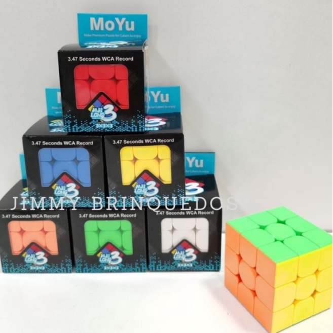 Cubo Mágico 3x3x3 Mf3 Moyu Profissional original Shopee Brasil