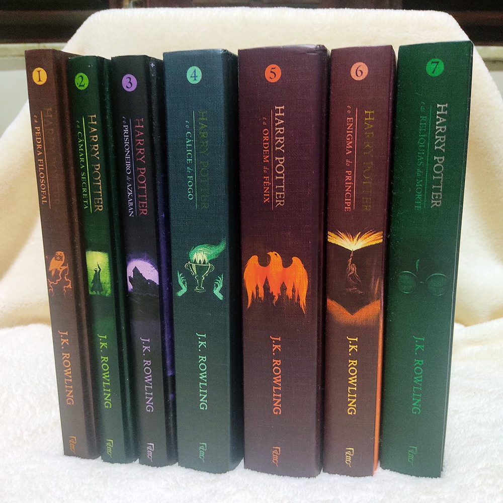 Saga Harry Potter Completa Livros Capa Dura Shopee Brasil