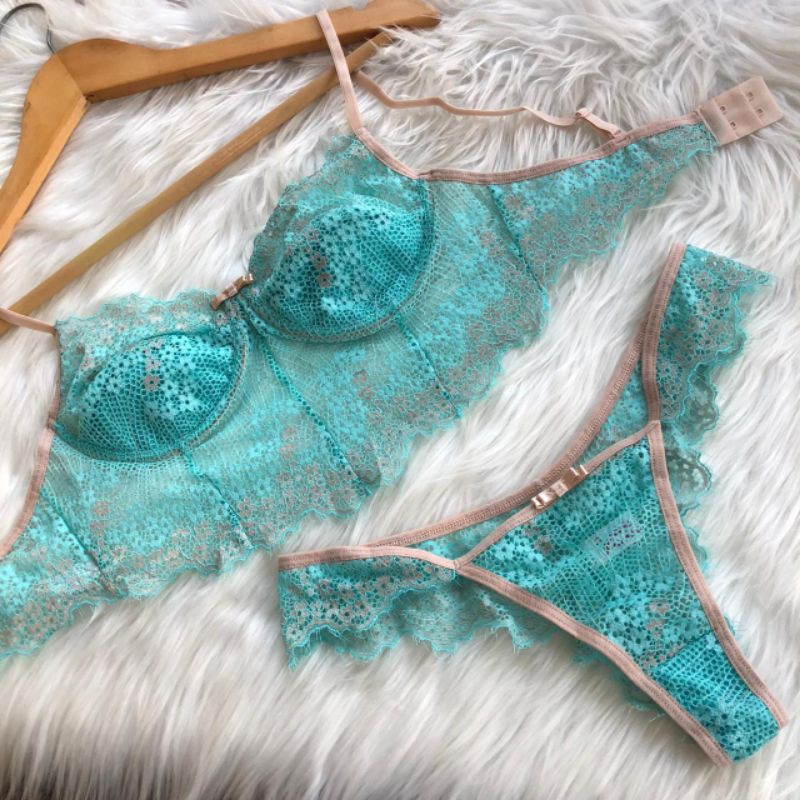 Conjunto De Lingerie Luxo Cropped Shopee Brasil