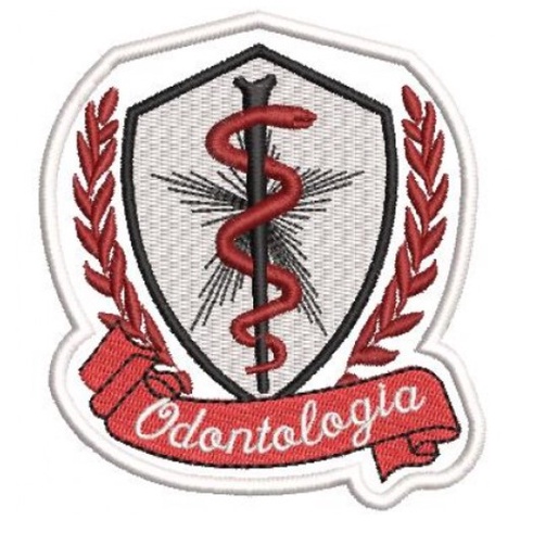 Patch Bordado Termocolante Odontologia Shopee Brasil