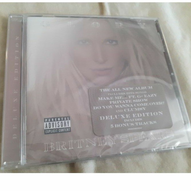 BRITNEY SPEARS CD GLORY DELUXE EDITION IMPORTADO EUROPA NOVO LACRADO