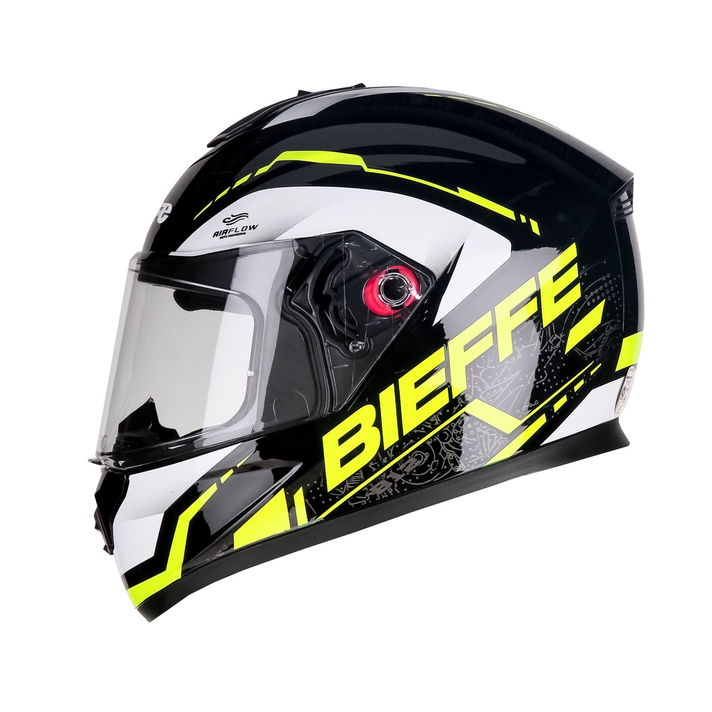Capacete Bieffe B 12 Naked Preto Amarelo 58 Shopee Brasil