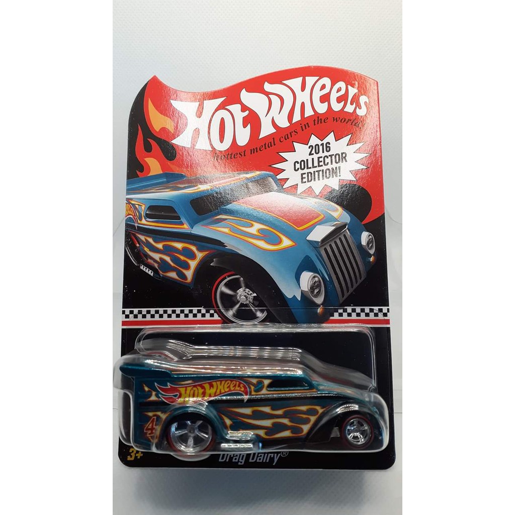 Hot Wheels Drag Dairy 2016 Collector Edition RLC Shopee Brasil