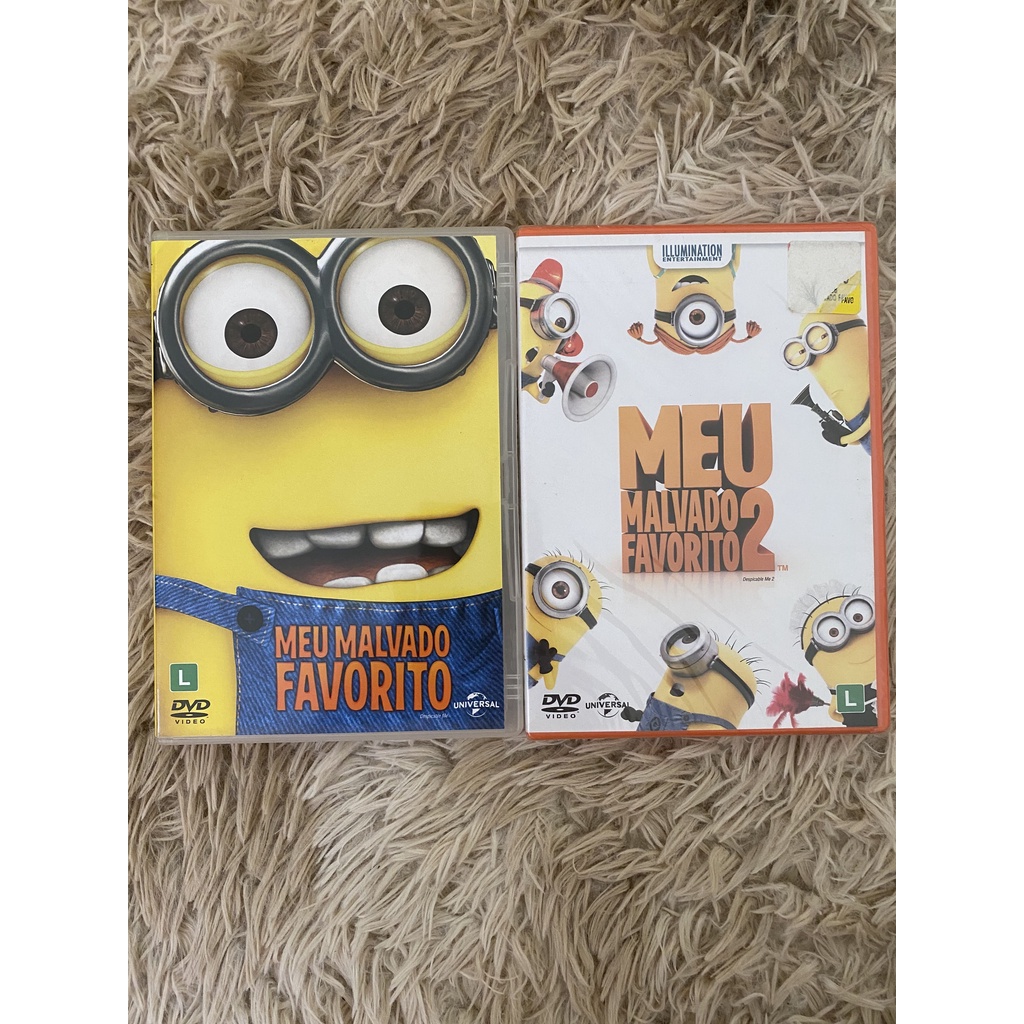 DVDs Meu Malvado Favorito 1 2 Shopee Brasil