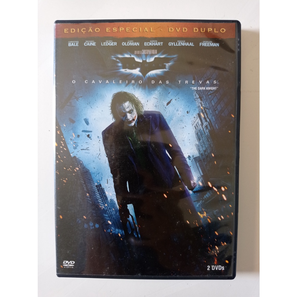 DVD Batman O Cavaleiro Das Trevas Shopee Brasil