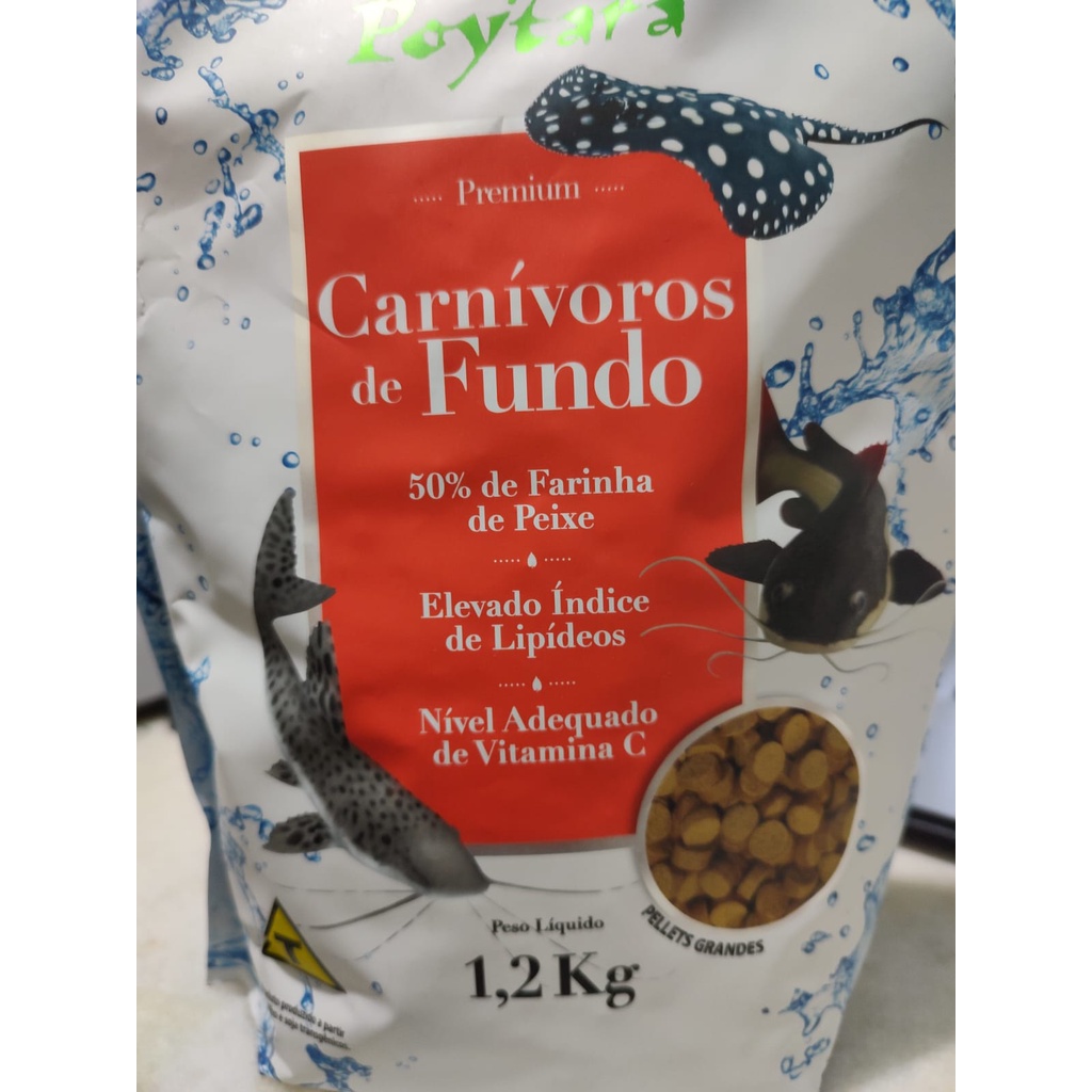 Poytara Carn Voros De Fundo Pellet G Kg Shopee Brasil