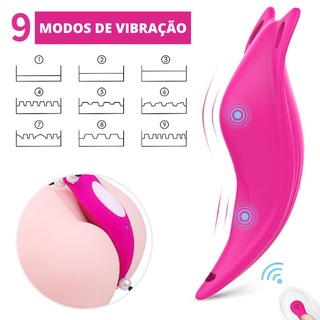 Vibrador Calcinha Controle Remoto Estimulador Do Clitoris Sex Shop