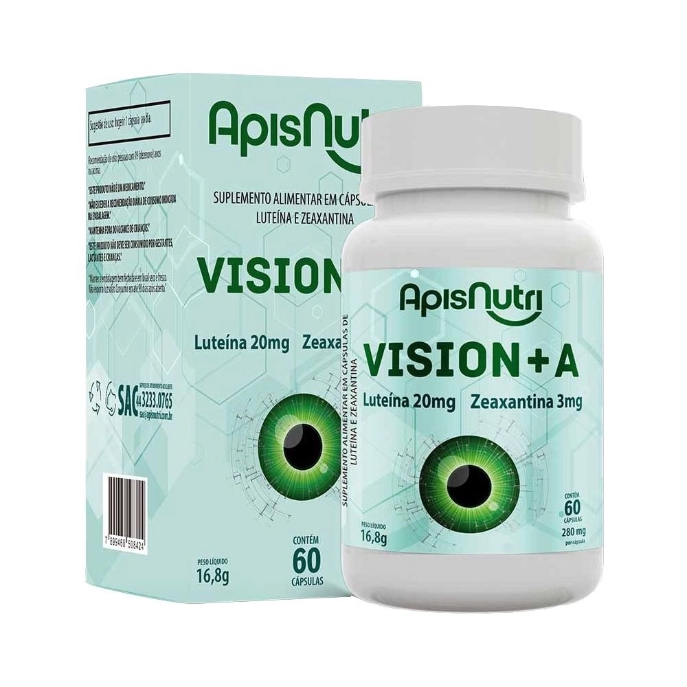 Vision Luteína Zeaxantina Remedio Natural P Olhos Vitamina A E C