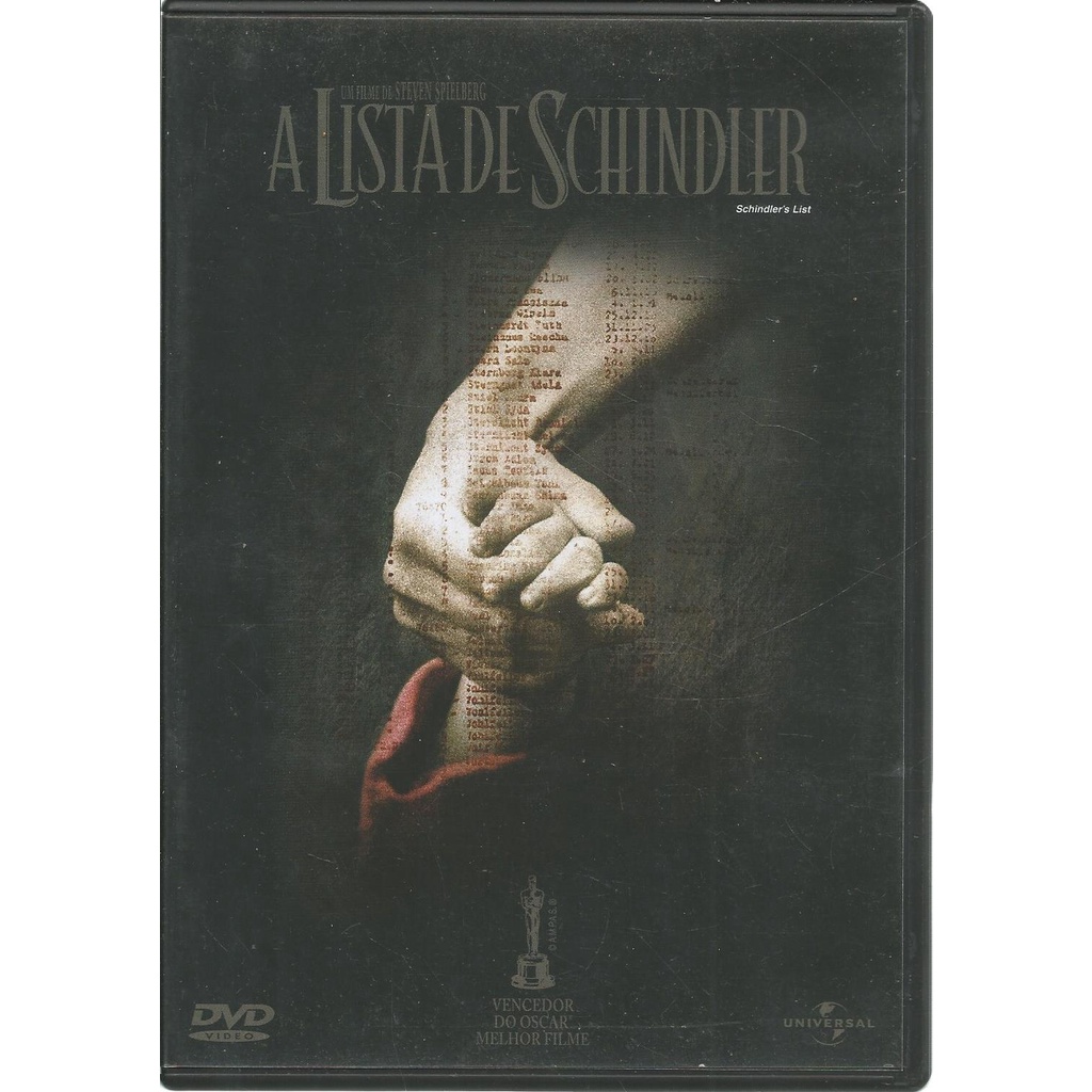 Dvd A Lista De Schindler Dvd Duplo Shopee Brasil