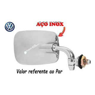 Par Retrovisor Fusca Mod Mexicano Em A O Inox E Chave Allen Shopee