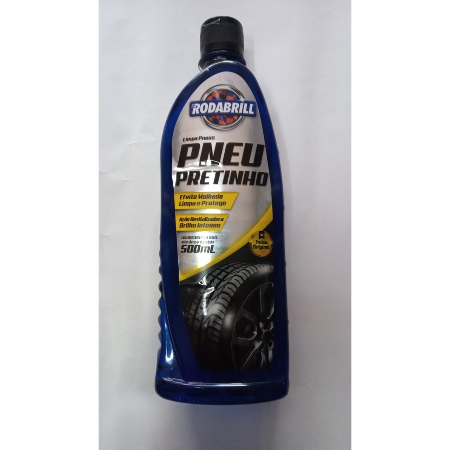 Pneu Pretinho Brilho Intenso 500ml Rodabrill Shopee Brasil