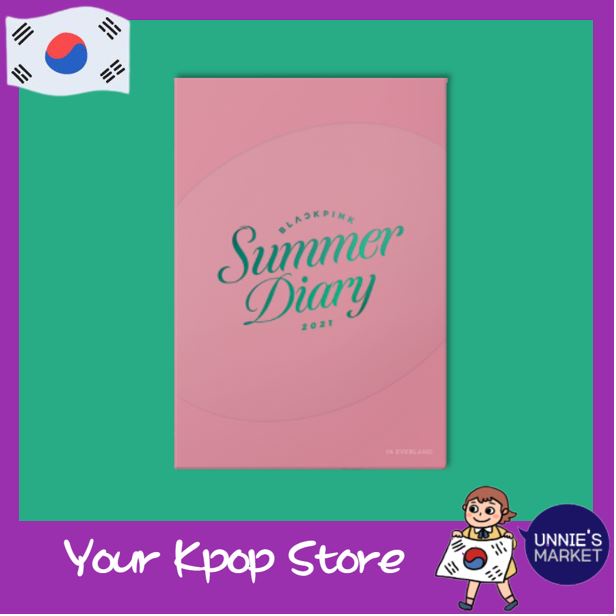 BLACKPINK 2021 SUMMER DIARY Ktown4U Ver Shopee Brasil